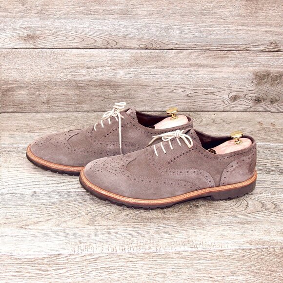 $450 Nordstrom TO BOOT NEW YORK 11.5 M Italian Suede Oxford * add $15 new Trees main image 14